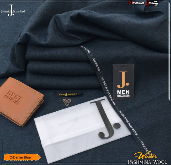 J. Pashmina Soft Wool D-004