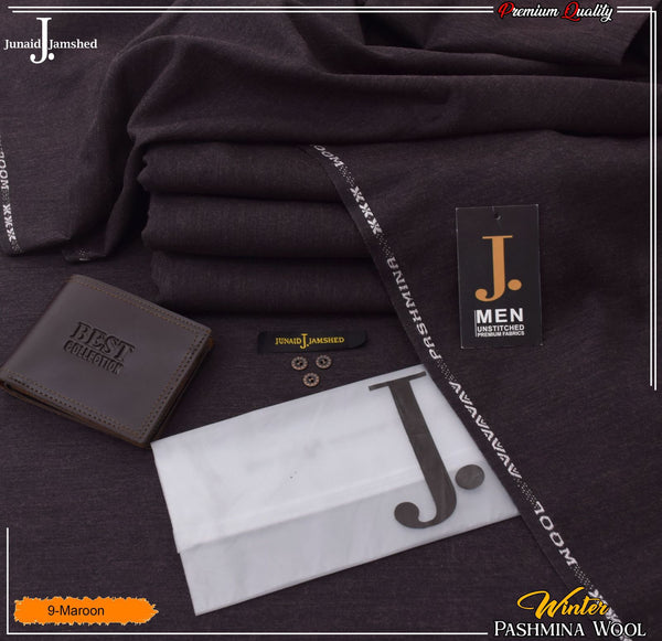 J. Pashmina Soft Wool D-008