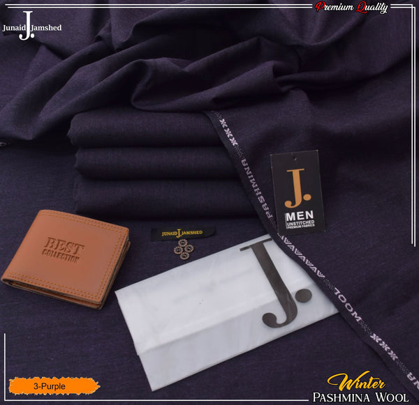 J. Pashmina Soft Wool D-009