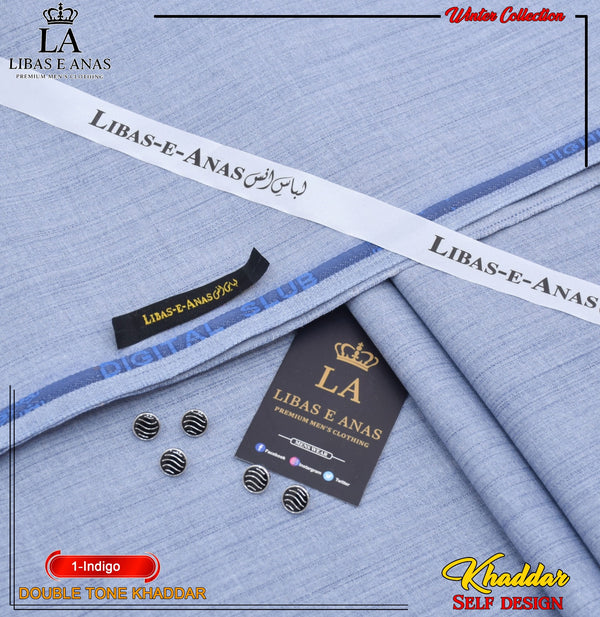 Libas E Anas Two Tone Men Khaddar D-001