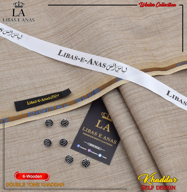 Libas E Anas Two Tone Men Khaddar D-008
