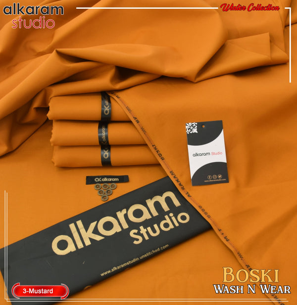 Al-Karam Boski Wash & Wear S-001