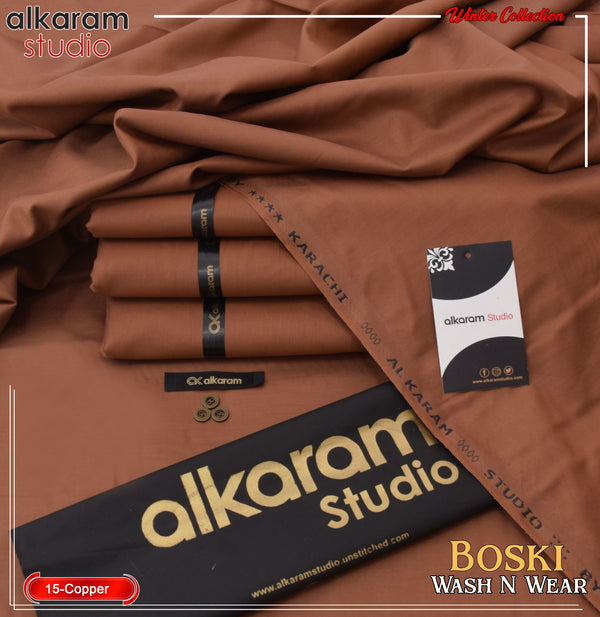Al-Karam Boski Wash & Wear S-007