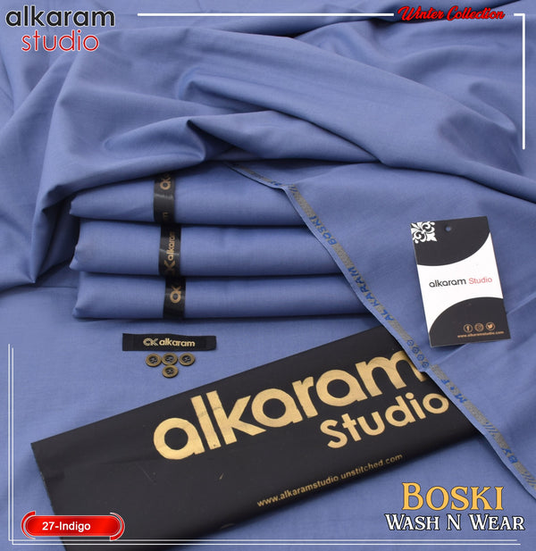 Al-Karam Boski Wash & Wear S-017
