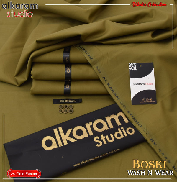 Al-Karam Boski Wash & Wear S-018