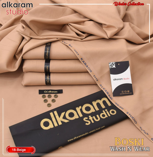 Al-Karam Boski Wash & Wear S-023