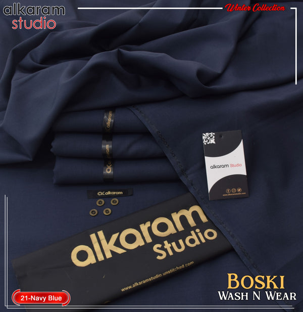 Al-Karam Boski Wash & Wear S-026