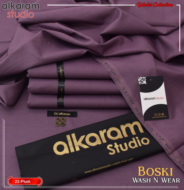 Al-Karam Boski Wash & Wear S-027