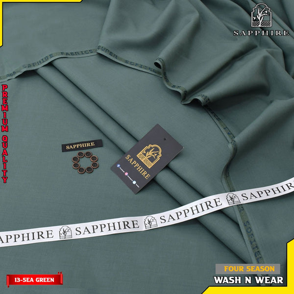 Sapphire Blended Wash & Wear S-001