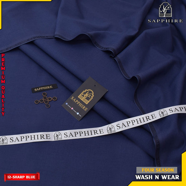 Sapphire Blended Wash & Wear S-012