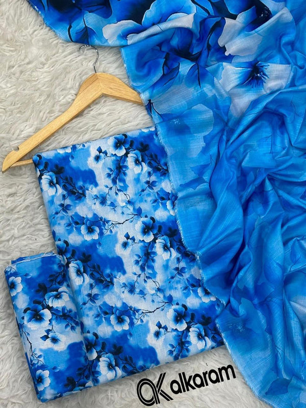 Al-Karam Khaddar 3Piece D-005