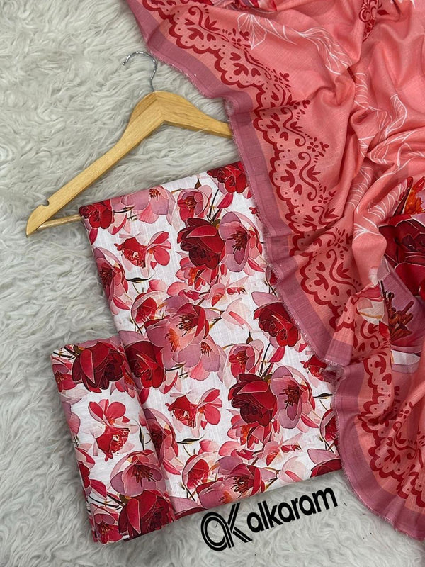 Al-Karam Khaddar 3Piece D-011