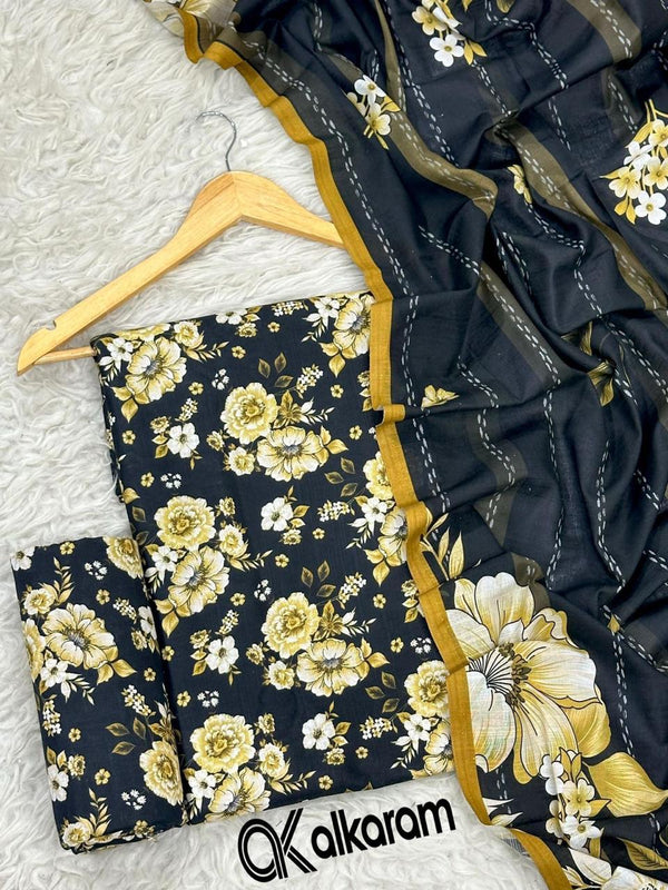 Al-Karam Khaddar 3Piece D-014