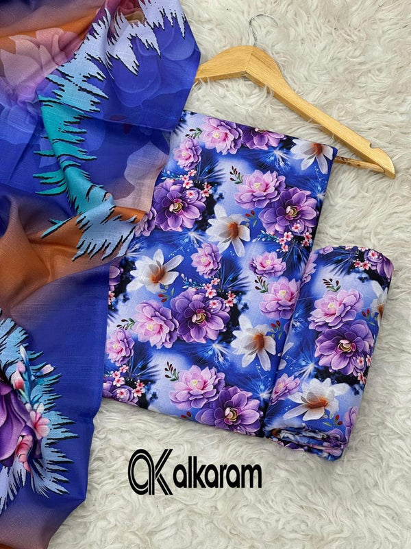 Al-Karam Khaddar 3Piece D-020