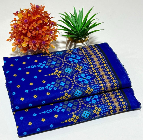 Floral Printed Cotton 2Piece D-006