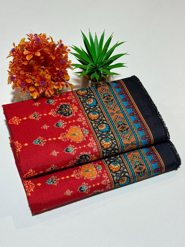 Floral Printed Cotton 2Piece D-008