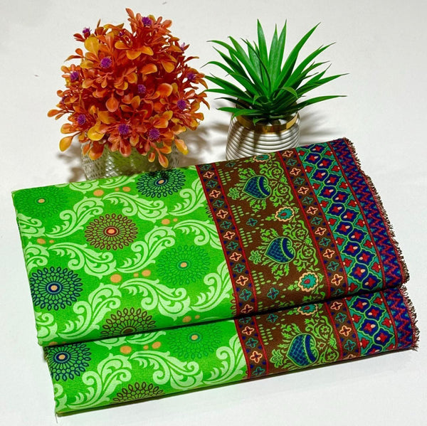 Floral Printed Cotton 2Piece D-011