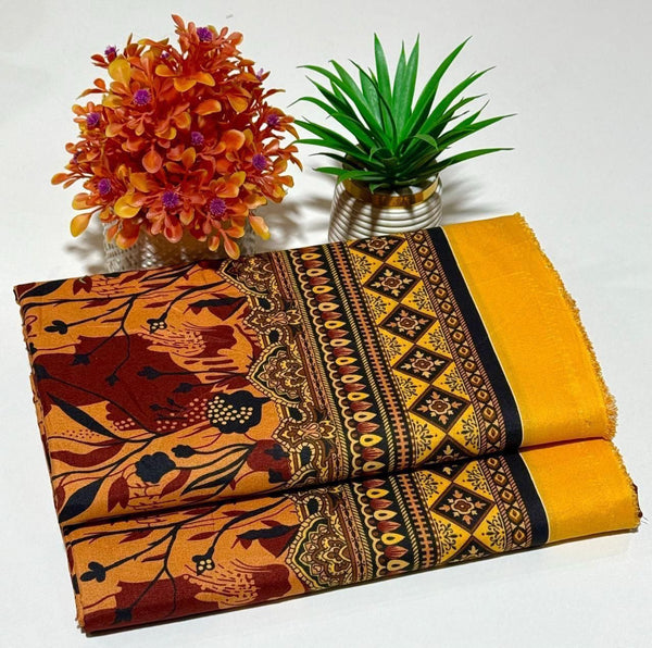 Floral Printed Cotton 2Piece D-012