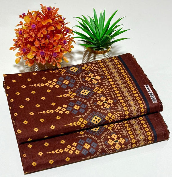 Floral Printed Cotton 2Piece D-015