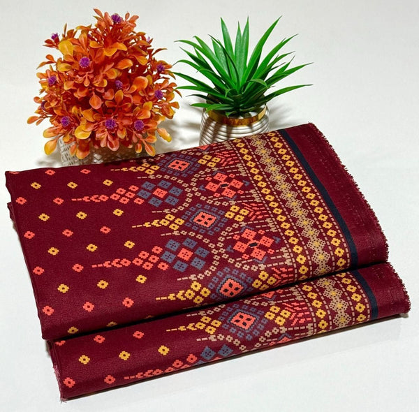 Floral Printed Cotton 2Piece D-016