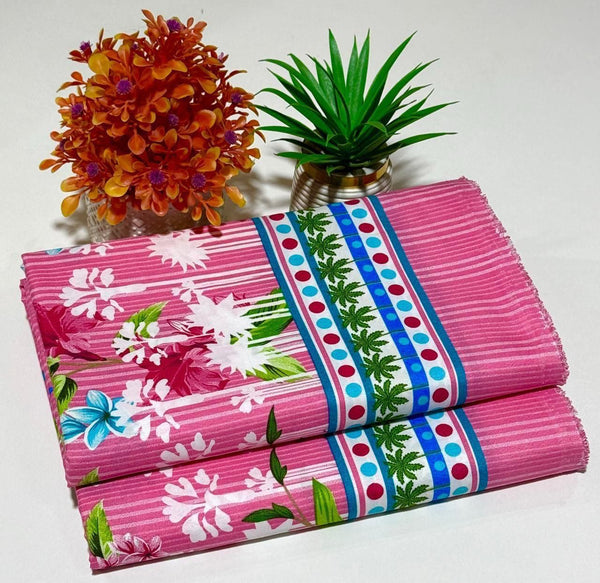 Floral Printed Cotton 2Piece D-018