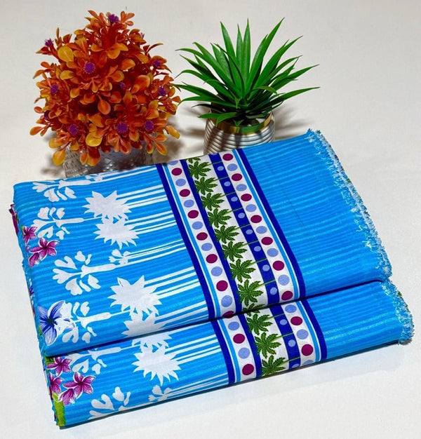 Floral Printed Cotton 2Piece D-020