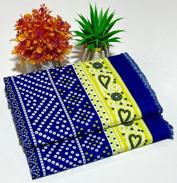 Floral Printed Cotton 2Piece D-024