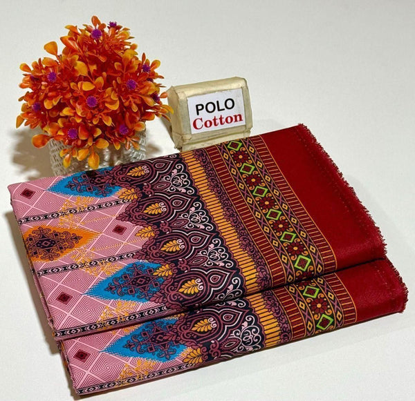 Floral Printed Cotton 2Piece D-027