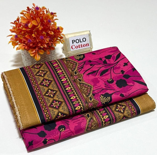 Floral Printed Cotton 2Piece D-029