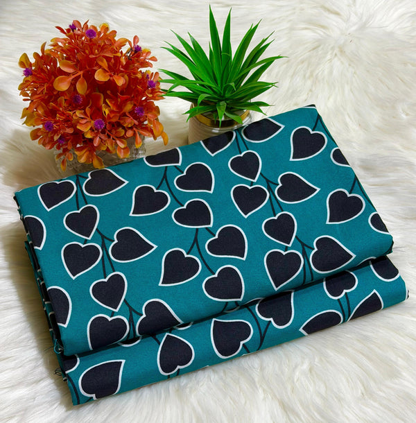 Floral Printed Cotton 2Piece D-033