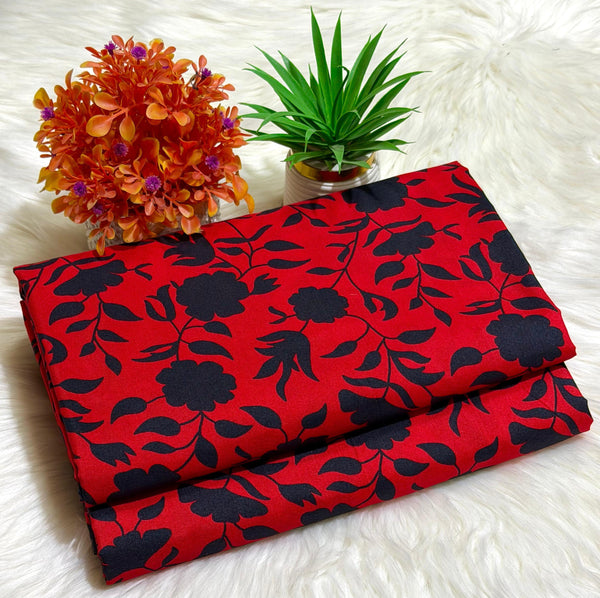 Floral Printed Cotton 2Piece D-036