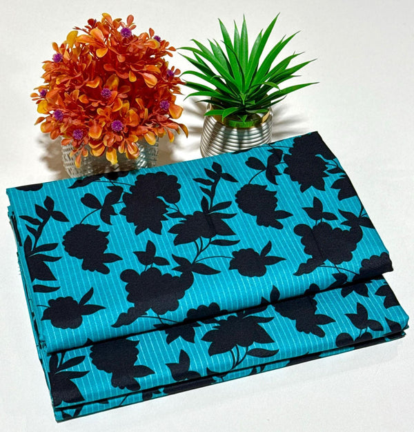 Floral Printed Cotton 2Piece D-043